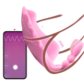 Bluetooth Femeie Vibrator Masturbatori Femei Vibrator Fluture Vibratoare Jucarii Sexuale pentru Femei Cupluri APP Control de la Distanță Jucarii Anale