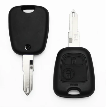 2 Butoane de Înlocuire Cheie de Mașină Caz Shell-Martor-cheie Fob Caz Pentru Citroen C1 C2 C3 Cu Logo-ul