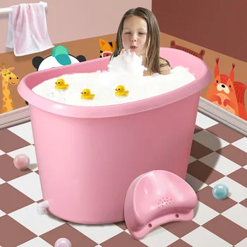 Pliabil Baby Bath Butoi Mic Sampon Fierbinte Mobilă Copii Baie Copii Grosime Mare Inflable Cadă Spa pentru Copii CC50YP