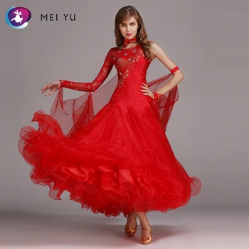 MEI YU HB194 Dans Modern Costum pentru Femei Lady Adult Vals Tango Dans Rochie de Bal Costum de Seara, Rochie de Petrecere Gât Bucata