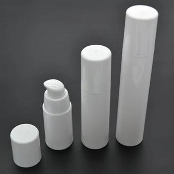 20buc Pompa Airless Flacoane Cosmetice Ambalaj Proba Recipient Alb Gol Lotiune de Plastic Crema de Vid Sticla de 15 ml 30 ml 50 ml