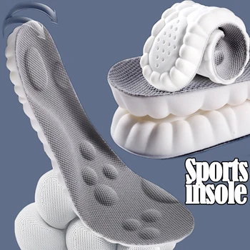 2022 Nou Soft de Sport Absorbție de Șoc Tălpi 4D Masaj Picior Suport Arc Alpinism Pantofi de Funcționare Branț Ortopedice Branț