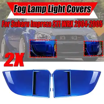 4 Culori Mașină de Ceață Față Lampă de Lumină Acoperă Tăiați Capacul Barei de protecție Capace de Protecție Pentru Subaru Impreza STI WRX 2004-2005 Lumina de Ceață Capac