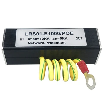 100/1000M Camera POE IP de Rețea Switch POE RJ45 & POE Surge Protector Dispozitiv de Protecție la Supratensiune SPD 1000M