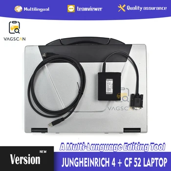 Diesel-Electrice pentru Jungheinrich Stivuitor de Diagnostic Jungheinrich 4 Judit cutie Incado Piese de Schimb + CF52 laptop