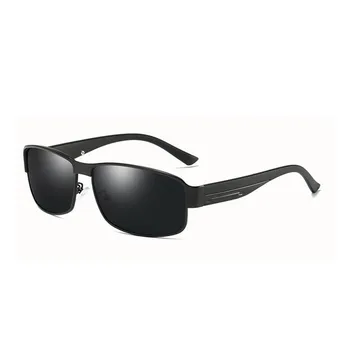 Noul Trend pentru Bărbați ochelari de Soare Polarizat Jumătate-cadru Usor Ochelarii de Condus de Pescuit de Zi și Noapte de Conducere Bărbați ochelari de Soare