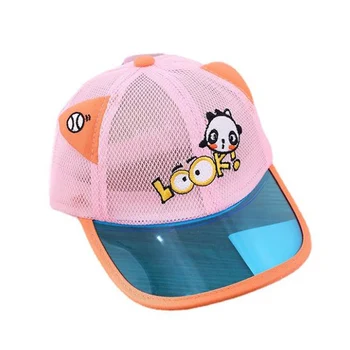 Doitbest Plasă de Copii Șapcă de Baseball Vara Respirabil UITE Panda copii Atins capace Băieți Fete Capace copil snapback Hat gorras