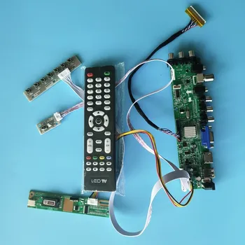 Kit Pentru B141EW01 V4/B141EW01 V5 TV VGA USB AV HDMI Panoul LCD de pe placa de control 1 CCFL Digital 1280X800 30pin la distanță DVB-T 14.1