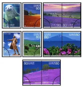 10buc/Set 2011 Japonia Timbre Poștale Peisaj de Brigadă Hokkaido Folosit Post Marcate cu Timbre Poștale pentru Colectarea R793