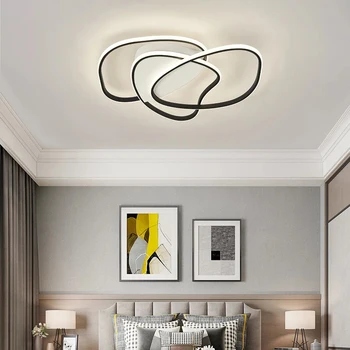 OUQI Noi cu Led-uri Candelabre Plafon Lumina Estompat pentru Living, Dormitor, Sufragerie, Bucatarie Creative Led Lampă de Plafon Moderne