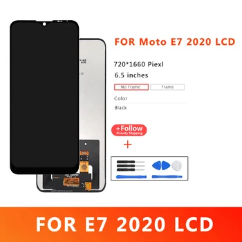 6.5 Inch Fara Rama LCD Display Pentru Motorola Moto E7 Touch Screen Digitizer Pentru Moto E7 lcd XT2052 XT2095-1