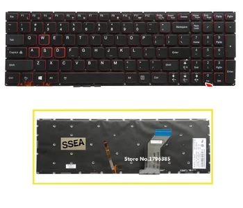 SSEA Noi NE lumina de Fundal Tastatură Pentru Lenovo Y700 15-ISK Laptop Tastatura Fara Rama