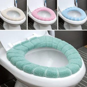 Calde de uz casnic Toaletă Tampon de Vată Turma Anti-rece Pad Universal Reutilizabile Toaletă Acoperă Pernă Pad Baie Supplie
