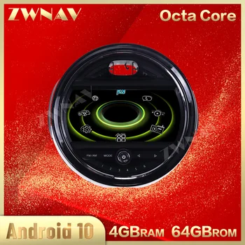 4+64G Android 10.0 dvd auto multimedia player pentru Mini one F55 F56 Cooper 2015+ NBT GPS Navi Auto Auto Radio stereo Wifi Unitatea de Cap