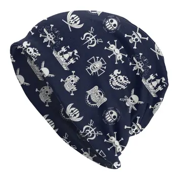 Unisex Capota De Iarnă Tricotate Pălărie Bărbați Femei Mai Rău Generație Craniu Chelioși Căciuli Capace Adult Jolly Roger Pălării Beanie Caciula De Schi