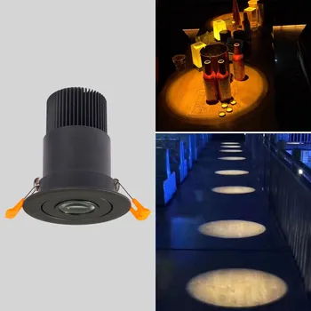 Reflector LED Încorporat COB Lumina Plafon Restaurant, Bar Ascuns Lampa KTV Culoar, Coridor Ochi de Taur Reflectoarelor 7w 15w AC85-265V
