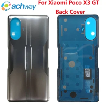 Noul Capac Pentru Xiaomi Poco F3 GT Capac Baterie Spate Panou de Sticlă de Locuințe Spate Caz pentru Poco F3 GT Capacul Bateriei MZB09C6IN