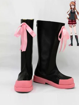 Akame Ga Kill! Chelsea Cosplay Cizme Pantofi Femei Cosplay Costum Petrecere Pantofi Custom Made Cizme