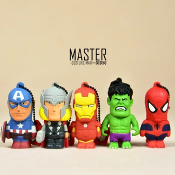 Hasbro figurina Spider-man Iron Man Papusa Versiune Q Papusa de Imprimare Model de Pandantiv Jucărie