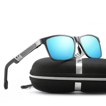De înaltă Calitate Clasic de ochelari de Soare Moda Aluminiu Magneziu Ochelari Polarizati de sex Masculin de Călătorie Nuante de Aviație de Conducere Anti-UV Ochelari