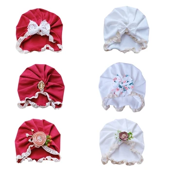 Arc Nod Copil Beanie Hat Infant Universal Turban Palarie Copii Frizură Accesorii