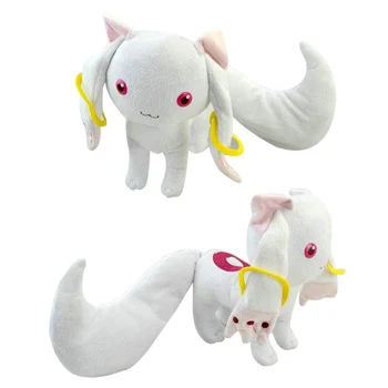 23cm Japonia Anime Puella Magi Madoka Magica Magic QB Kawaii Cosplay Jucărie de Pluș Pisica Moale Umplute Papusa Copii Mascota Pandantiv Cadouri