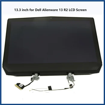13.3 inch pentru Dell Alienware 13 R2 LCD Touch Screen Display Ansamblu Complet Partea Superioară Laptop Panou QHD 2560x1440