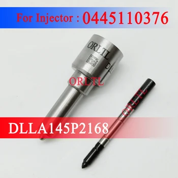 Negru Acul Duzei DLLA145P2168 (0 433 172 168) Combustibil Diesel Inyector Duza DLLA 145 P 2168(0433 172 168) pentru 0445110376