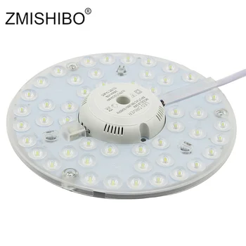ZMISHIBO Super-Luminos 2D Înlocuibile Sursă de Lumină LED 24W 220V European Pentru Tavan/Bucatarie Lampa Cu Magnet Lumini Led 18.5 cm