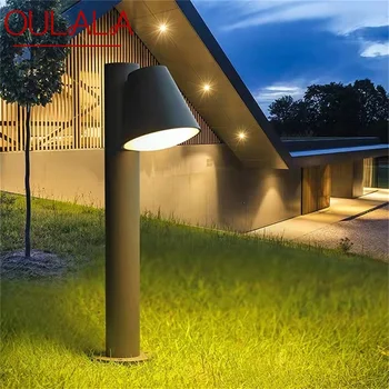 OULALA Nordică Modernă în aer liber Gazon Lampa LED-uri Impermeabil Acasă pentru Vila Calea Grădină