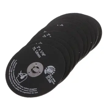10buc Circulară Rășină Roata de Rectificat Văzut Lame de Tăiere Disc Pentru Tăiere Metal
