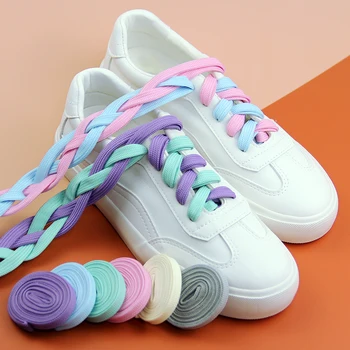 1 Pereche De Sireturi De Adidasi Nr Elasticitatea Tv Cu Șireturi Colorate Șireturi Pentru Pantofi Clasic Moale Ghete Femei Aldult Copil