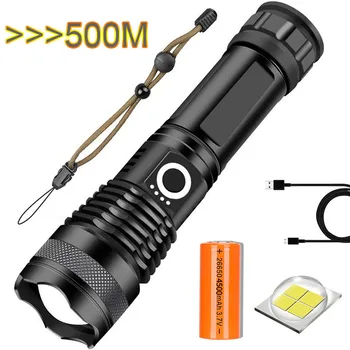 60000LM P50 lanterna led-uri 18650 tactice lanterna USB de încărcare lumina lanterna linterna în aer liber camping lumina camping lanterne