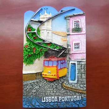 QIQIPP Lisi, capitala Portugaliei, Europa, standard locale de turism cadou comemorative, magnetice, autocolant, frigider autocolant