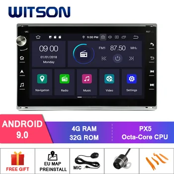WITSON Android 9.0 Ecran HD IPS multimedia AUTO pentru VW GOLF B5 GPS 4GB RAM+32GB FLASH 8 Octa Core+DVR/WIFI+DSP+DAB+OBD