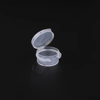 En-gros de 100 x Excelent 5g Gol Clar Jar din material Plastic de 5 ml Display Portabil Recipiente Transparente de Mini Cosmetice Cutie de Transport Gratuit