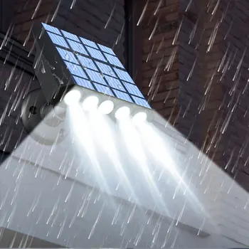 Lampa solara LED Exterior Impermeabil Lamp Lampă de Perete Coridor Super-Luminos Lampă Peisaj de economisire a Energiei Lampă de Stradă Lumina Solara