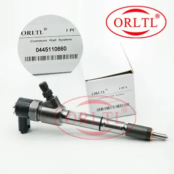 ORLTL 0445110660 CRDI Injector Assy 0445 110 660 Mașină de Combustibil Common Rail, Injectoare Assy 0 445 110 660 Motor Injector Duza