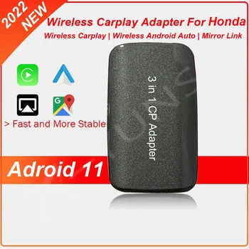 Wireless Carplay Adaptor Auto Android Dongle Android Auto 11 Juca Mirrorlink Pluy Juca pentru Honda Clarity se Potrivesc HR-V, Insight Passpor