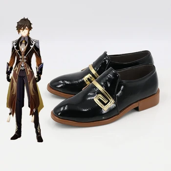 Anime-ul japonez Joc Genshin Impact Cosplay Pantofi Zhong Li Harujuku Bărbați/femei Pentru Pantofi Personalizate de Dimensiuni Mari