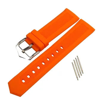 Import Silicon Înlocuire Watchband 19/21/24mm Cu arc Bar