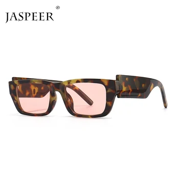 JASPEER Retro Neregulate ochelari de Soare pentru Femei Piața de Moda Trend de Brand Designer de Bărbați Roz Galben Ochelari de Soare