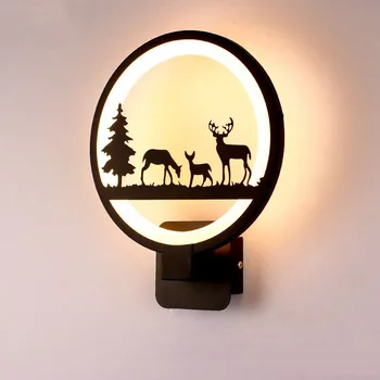 15W LED Lampă de Perete Modernă Creative Dormitor Lumina de Interior Camera de zi Mese Coridor Iluminat Decor