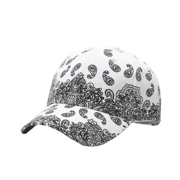 LDSLYJR 2021 Poliester Floare de Imprimare Casquette Baseball Cap Reglabil Snapback Pălării pentru Bărbați și Femei 23