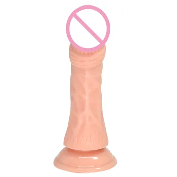 Mare Glandul Ventuza Vibrator Realist Penis Anal Plug Fals Dick Adult Sex Toys Mare Dildo Pentru Femei Produse Erotice