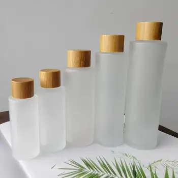 Reciclate sticlă de 20 ml 30 ml 40 ml 50 ml 100 ml 120ml 150ml flacon de sticlă mată lotiune de sticle cu pompa de machiaj container