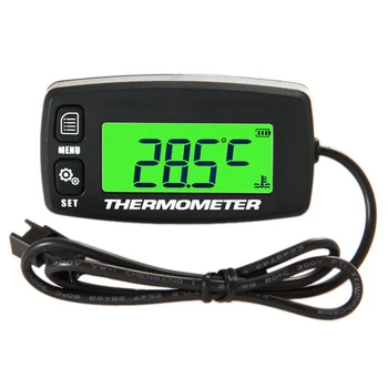 LCD Digital Motor Indicator de Temperatură Peste Temperatura de Alertă cu Senzor RL-TS002 pentru Motociclete ATV-ul Dirtbike