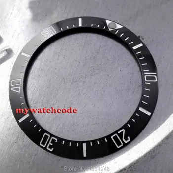 39.7 mm bezel ceramica neagră pentru a introduce o Adâncime ceas de parnis fabrica B9