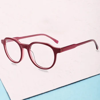 SASAMIA Unisex Ochelari Cadru Geometric Ochelari cu Rame Transparente Brand de Moda pentru Bărbați Ochelari Rame Om Gafas Oculos WD1182