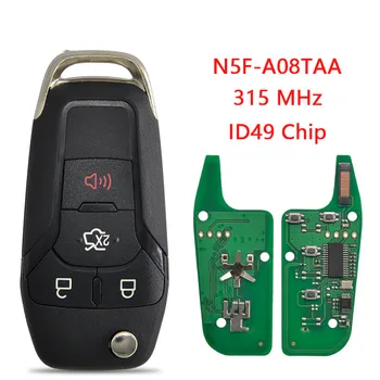 Masina Telecomanda Cheie Pentru Ford Escort ID49 Cip 315 Mhz Auto Smart Remote Control Flip-Martor-Cheie 2 buc/lot